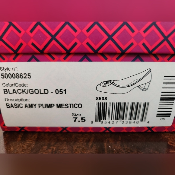 TORY BURCH New Amy Pump SIZE 7.5 - Picture 7 of 7